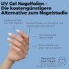 Original Miss Sophie UV Gel Nagelfolien I 20 ultra-d√ºnne Nagellack-Streifen