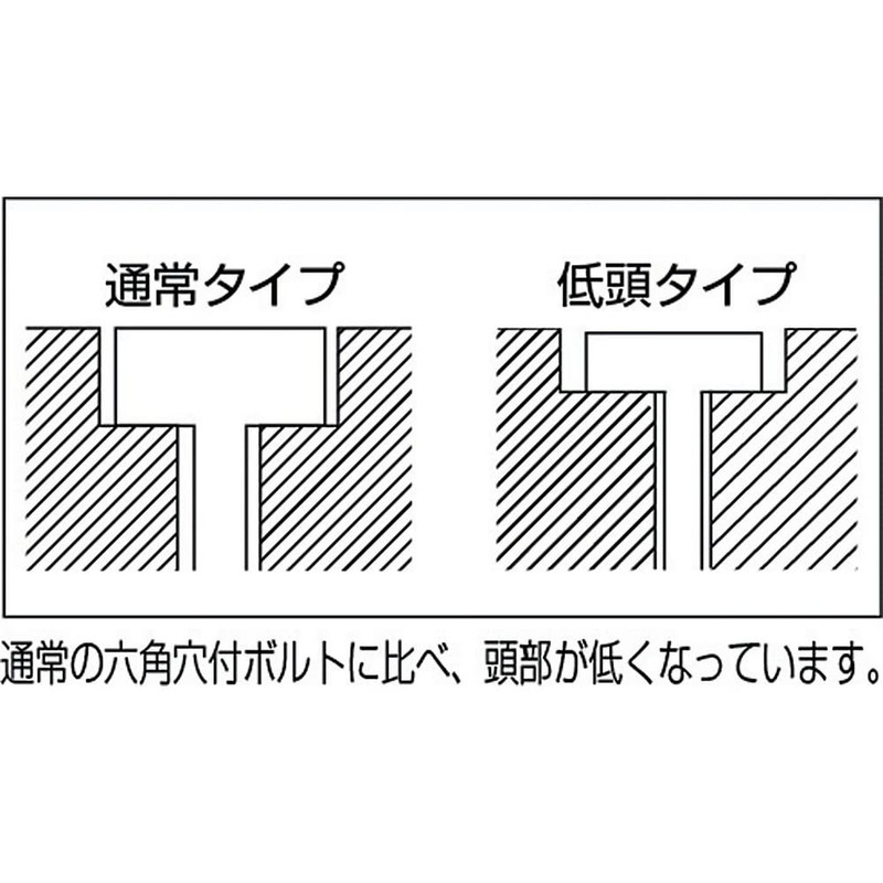 TRUSCO(トラスコ) 低頭六角穴付ボルト 黒染め全ネジ M5×20 16本入 B081-0520
