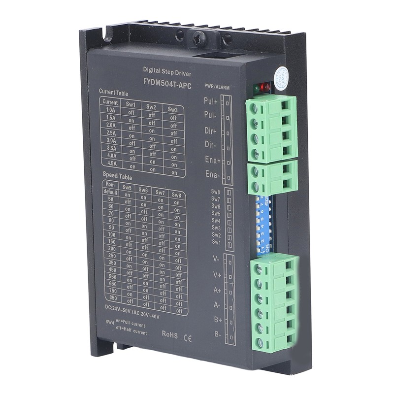 CNC Stepper Motor Driver Adjustable Digital Stepper Controller for 56mm