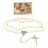 Pope Benedict Rosary Beads and Rosary Box Made in italy