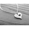 Memorial Necklace • Sympathy Gifts for Women • Silver •