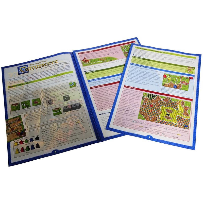 Carcassonne Board Game Family Party Board Game Expand Board Game