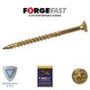 ForgeFast Elite Fast-Start Woodscrews | 4.5 x 80mm | Zinc
