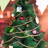 12 Feet Christmas Wooden Bead Garland Wood Bead Garland Christmas