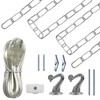 ECUDIS Swag Light Kit, Lamp Parts Chandelier Light Fixture Chain