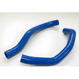 OBX Pure Silicone Radiator Hose 03-07 Honda Accord 4cyl K24A 2pcs Blue