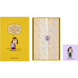 Moleskine LEPENB31HPATM26BOX Peppermint Patty Notebook, Hard Cover, Large Size, Width 5.1 x Height 8.3 inches (13 x 21 cm), Horizontal Rule, Yellow