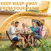 12Pack Wasp Repellent Outdoor - Natural Wasp Deterrent for Outdoor