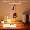Wall Mounted Reading Light, Wall Light with Motion Sensor Switch,