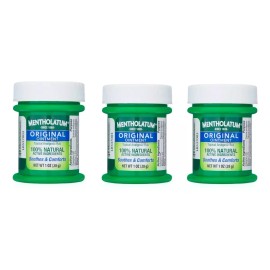 Mentholatum 3 Pack Balsamo Para Cuerpo Importado