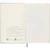Moleskine Smart Notebook, Large, Ruled, Sapphire Blue, Hard Cover (5