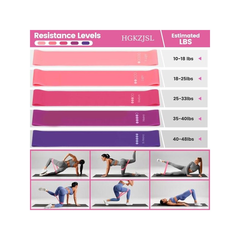 여성용 필라테스 키트 13PCS, 매직 서클이 포함된 링 및 볼