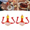 2Pcs Turkey Hat Light Bright Colors Durable Polyester Soft Breathable