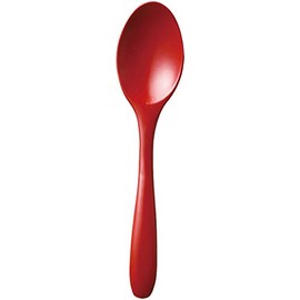 Ase Shinzo Shoten R1204 Handrail, Vermilion, Coffee Spoon, Red