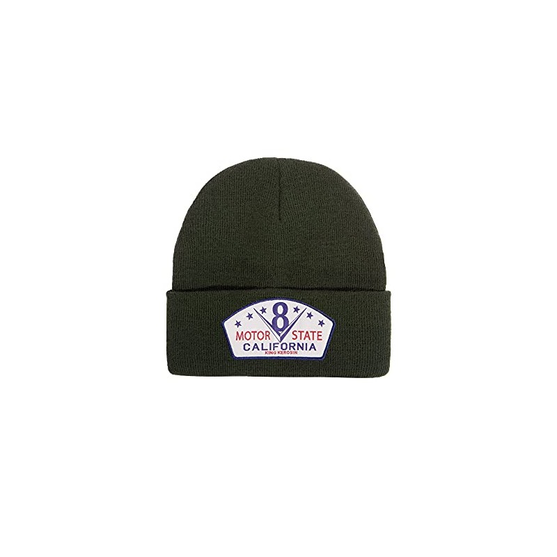 King Kerosin California Motor State Hat, dark green, Unit size