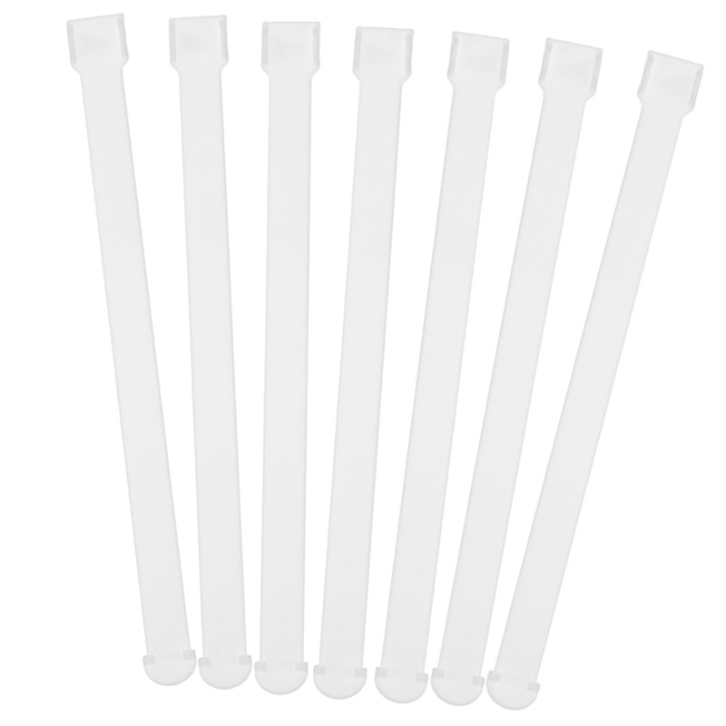 Levemolo Vertical Blind Locating Plates 100mm 50pcs Pack Sturdy Plastic