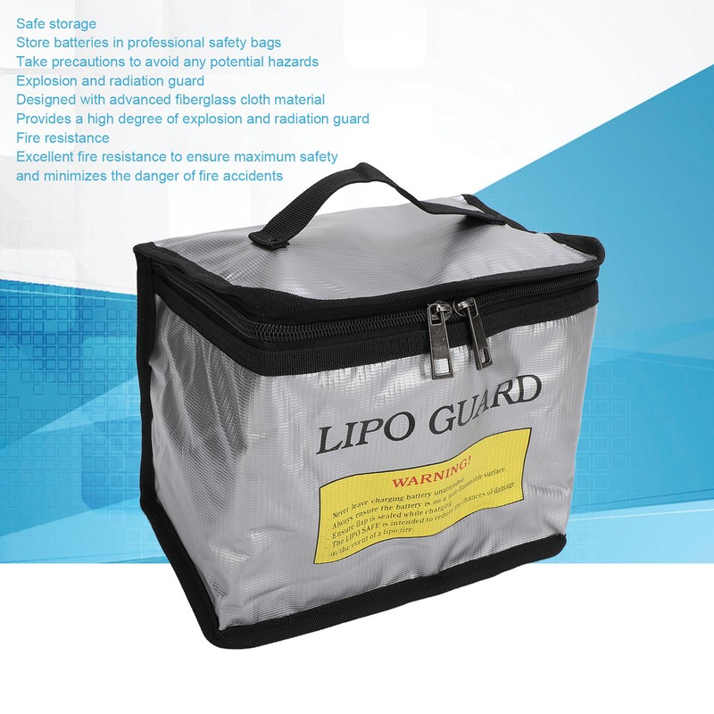 Lipo Fireproof Safe Bag Professional Fireproof Explosion Proof Large Capacity