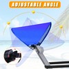 Atvkov Beach Chair Canopy Foldable Chair Umbrella Sun Shade Attachment