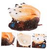OSALADI Aquarium Shell Decoration Bubbler Function Craft for Fish Tank