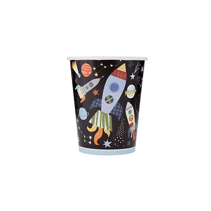 Outer Space Adventure Paper Cups - 9 oz. (Pack of