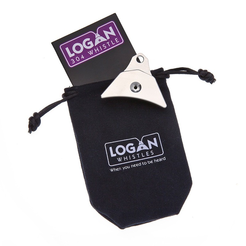 Logan Whistles 304 Stainless Steel Sheepdog Whistle, Whistle Only