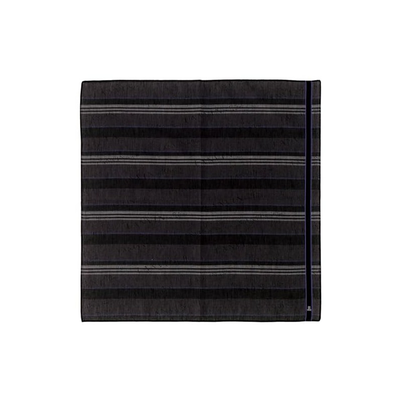 Lanvin On Blue 17506014 Men's Handkerchief, Yarn-Dyed Handkerchief, Men's Border