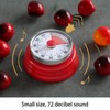 70dB Kitchen Timer Portable Multifunctional Wall Mount Stainless Steel Classic