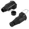 13 pin plastic trailer socket, European style plug for caravan