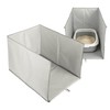 Cat Litter Box Enclosure Splash Guard, Waterproof Litter Box Cover