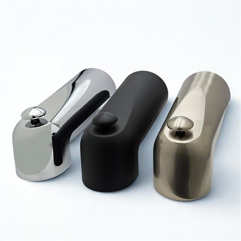 Westbrass E507DUS-26 Universal Fit 7" Diverter Tub Spout, Zinc, Polished