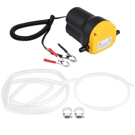 Suction Pump, DC 12 V 60 W Liquid Suction Motor Oil Transmission Liquid Extractor Electric Suction Pump 12 V 250 L/Hour for Car Motorcycle Quad