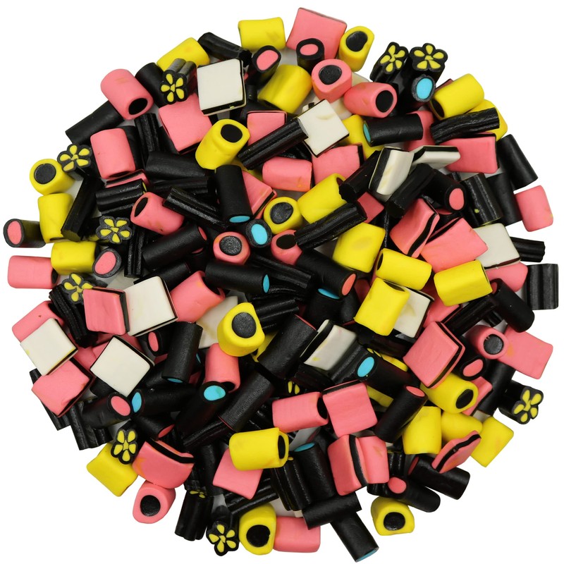 FirstChoiceCandy English Licorice Allsorts Candy (Allsorts, 2 Pound)