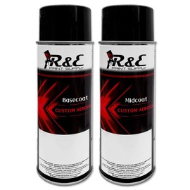 R&E Paint Supply Compatible with Kia SWP, Snow White Pearl, Tri-Coat Automotive Paint, 11oz Aerosol