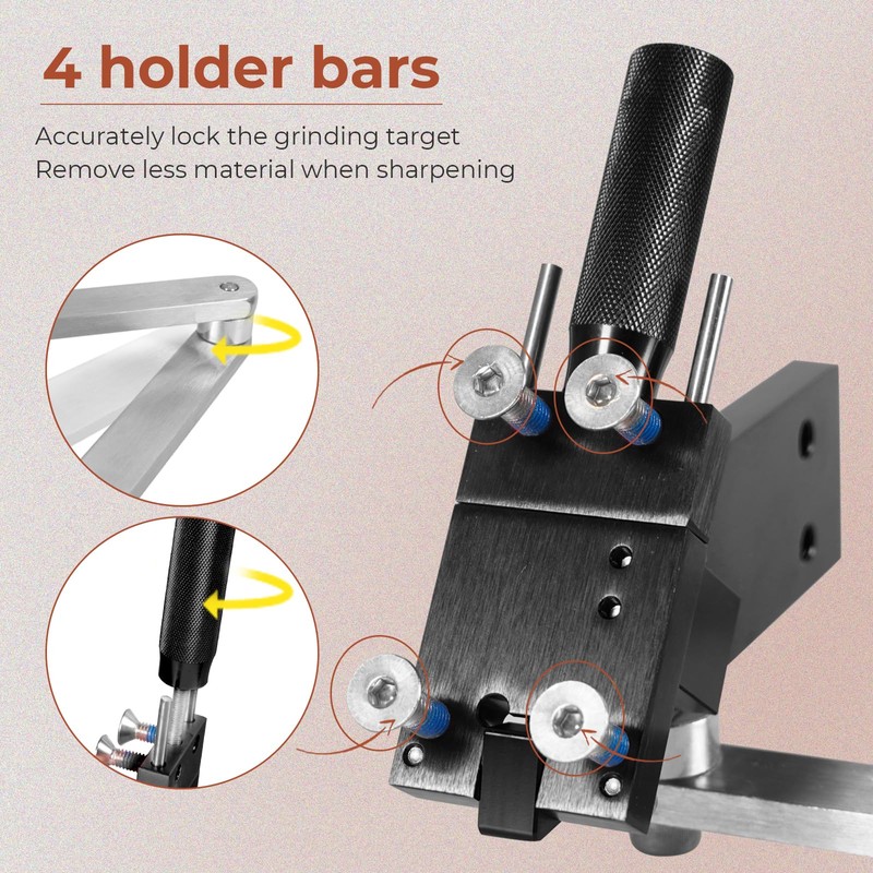 BHB Adjustable 15°- 45°Lawn Mower Blade Sharpener Replace 5005 Lawn