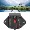 DC 32V Circuit Breaker with Switch Manual Reset Waterproof for
