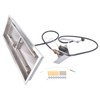 Mixizap 30 x 10 Inch Stainless Steel Propane Gas Rectangular