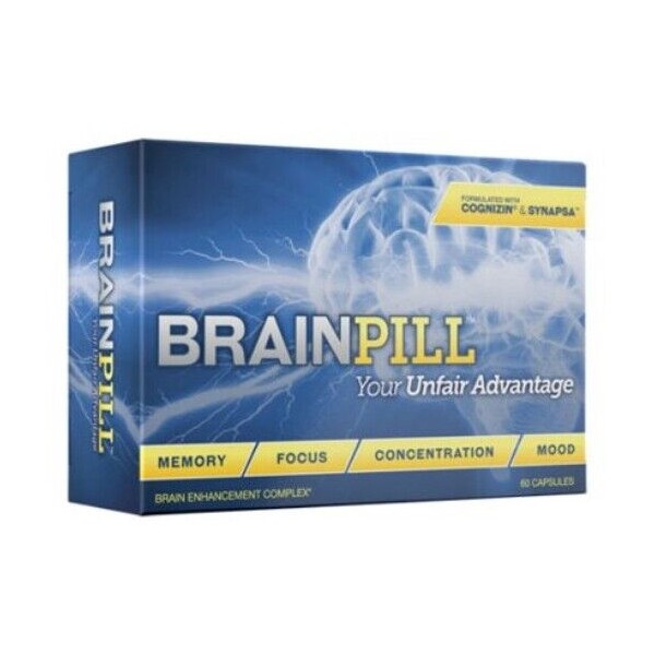 Brain Pill Enhancement Complex - 1 Bottle - (60 Cap)