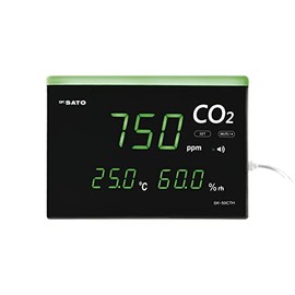 Sato Instruments SK-50CTH No.1737-00 Comfortable Navigation CO2 Monitor