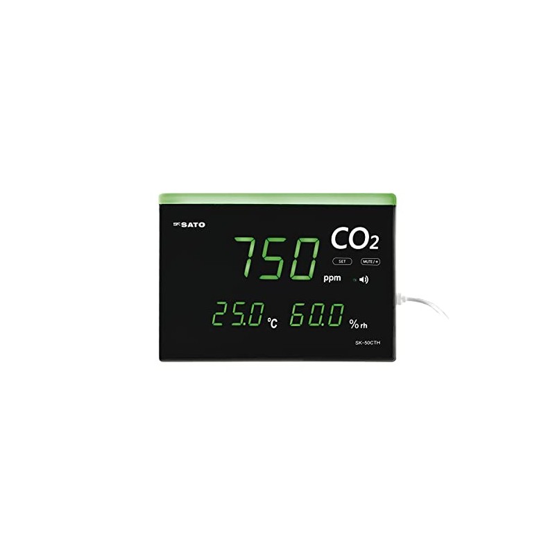 Sato Instruments SK-50CTH No.1737-00 Comfortable Navigation CO2 Monitor