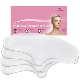 Forehead Wrinkles Reusable Silicone Patches - Anti-wrinkle Facial Tape Mask For Deep Frown Lines Removal - Overnight Wrinkle Remover Patch - Antiwrinkle Skincare Face Eye Anti Line Eraser Sheets