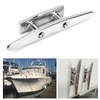 5in Boat Low Flat Cleat 316 Stainless Steel Marine Ship