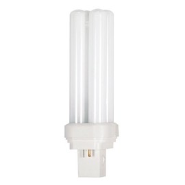 Satco S6022 2700K 28-Watt GX32D-3 Base T5 Quad 2-Pin Tube for Magnetic Ballasts, Soft White (2700K)