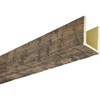 Heritage Timber Reclaimed Axed Cut Faux Wood Beam, 3-Sided (U-Beam),