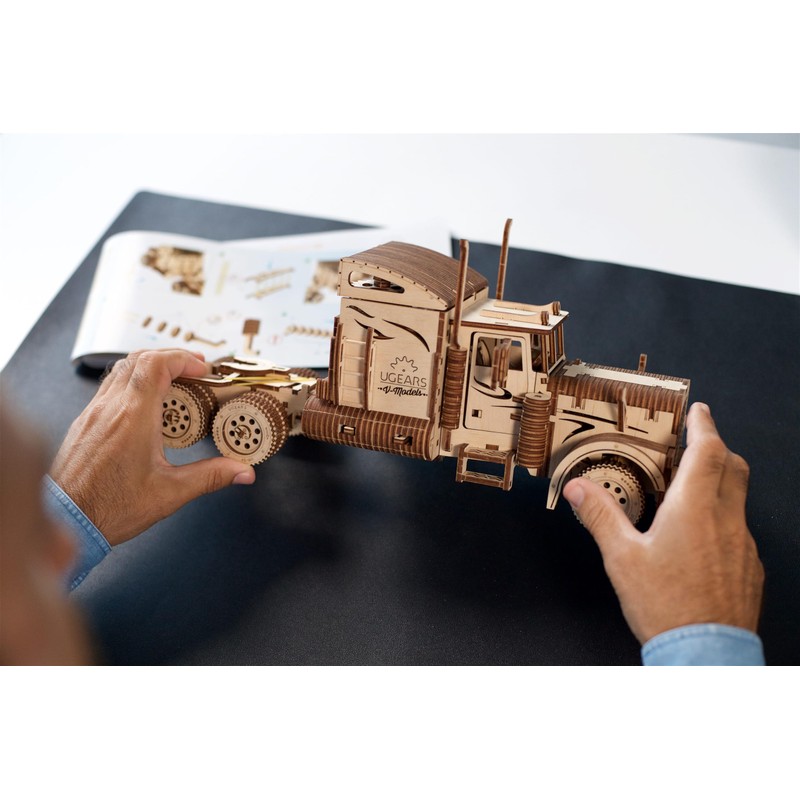 UGEARS Heavy Truck 3D Wooden Puzzles for Adults - Wooden