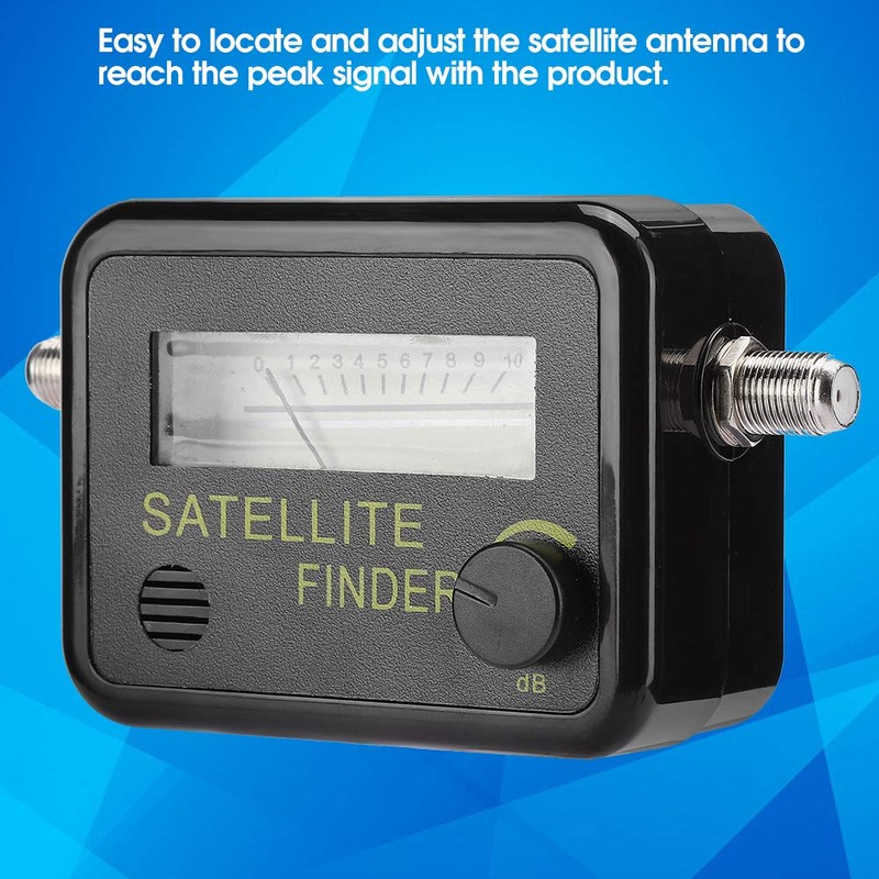 Satellite Finder, Lightweight 950 to 2150 MHZ Sensitive Satellite Finder