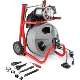 9-Piece Drain Snake Attachment Kit for Heavy-Duty Cables — Professional-Grade Tools for Experts & DIYers. Compatible with K-400,C-4,C-6,C-7,C-8,and C-9 Models. Includes 4 Cutters and 4 Spirals.