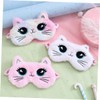 Baluue Cartoon Cat Eye Mask Sleeping Blindfold Comfortable Breathable Material