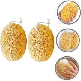 Set de 4 Esponjas Exfoliantes y Lufa para Ducha HAPINARY