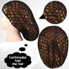 Geyoga 6 piezas de red de pelo para mujer, malla