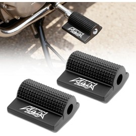 2 Pcs Funda Protectora para Palanca de Cambios de Motocicleta, Negro Paquete de Almohadillas para Palanca de Cambios de Motocicleta, Funda Protectora Antideslizante